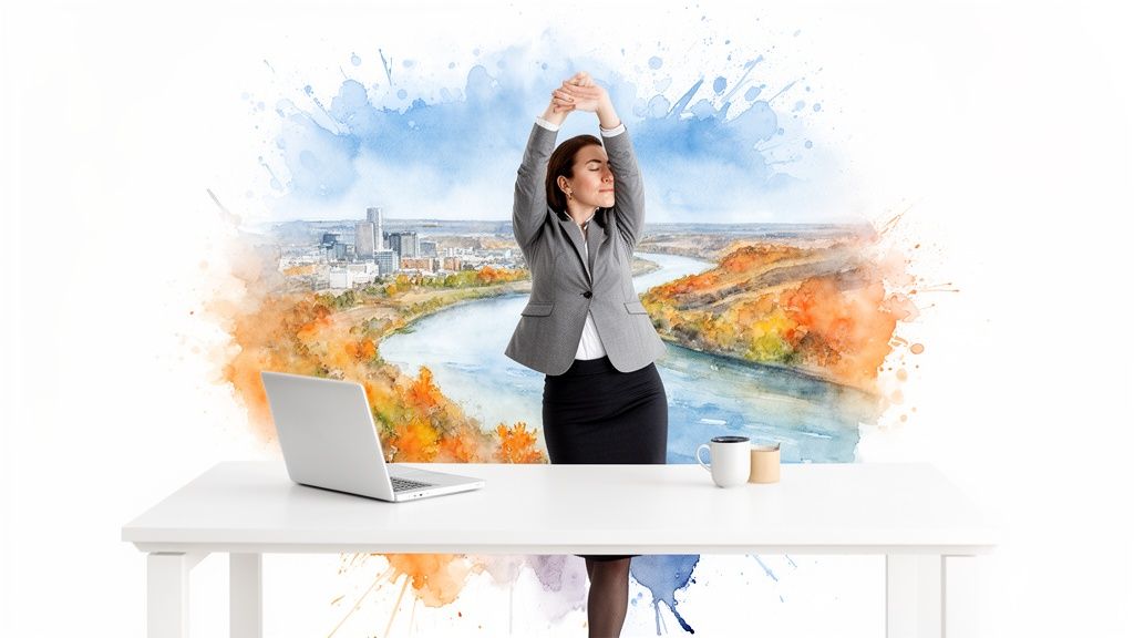 how to manage work stress work break.jpg