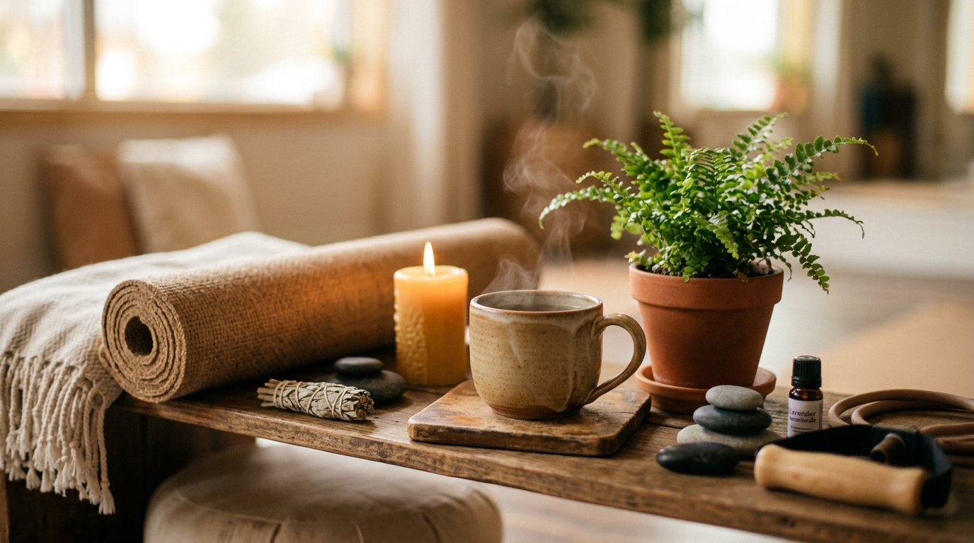 Detail shot for indoor patio yoga studios Edmonton smoke season alternatives