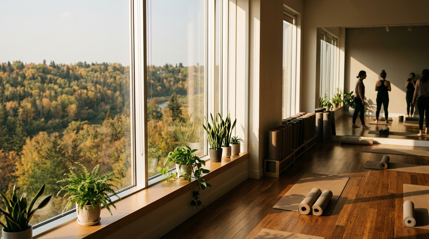 Best Indoor Yoga Studios for Edmonton's Smoke Season: Your Complete Guide to Escaping Poor Air Quality