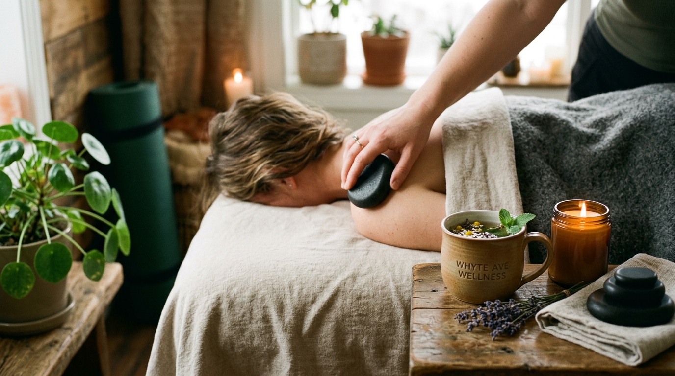 Detail shot for best massage therapy in Whyte Avenue Edmonton