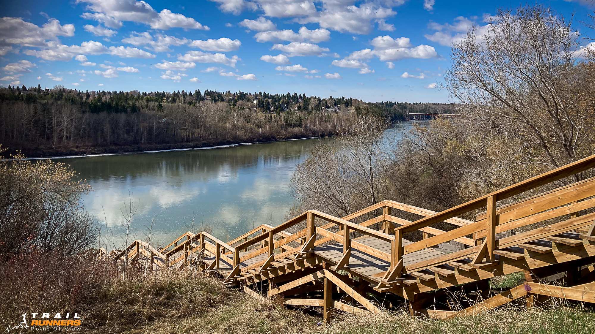 best running trails Edmonton River Valley wellness